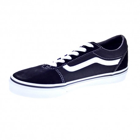 Zapatillas Vans zapatos Niño modelo Ward Negro Cordón