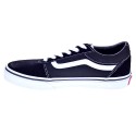 Zapatillas Vans zapatos Niño modelo Ward Negro Cordón