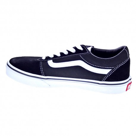 Zapatillas Vans zapatos Niño modelo Ward Negro Cordón