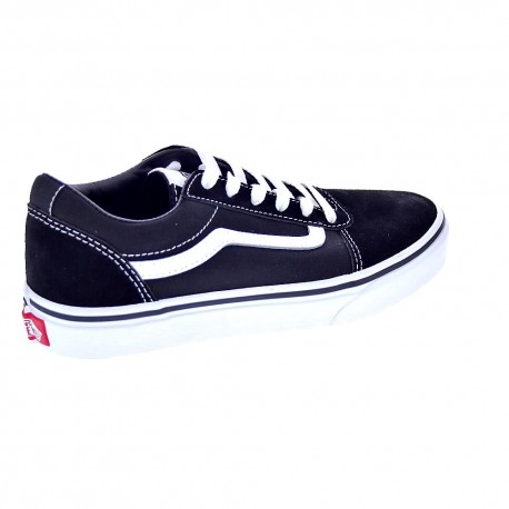 Zapatillas Vans zapatos Niño modelo Ward Negro Cordón