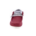 Mocasines Hey Dude zapatos Hombre modelo Wally Hawk Rojo 