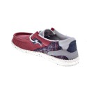 Mocasines Hey Dude zapatos Hombre modelo Wally Hawk Rojo 