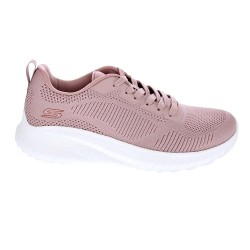 Zapatillas Skechers zapatos Mujer modelo Bobs Squad Rosa  2