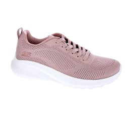 Zapatillas Skechers zapatos Mujer modelo Bobs Squad Rosa 