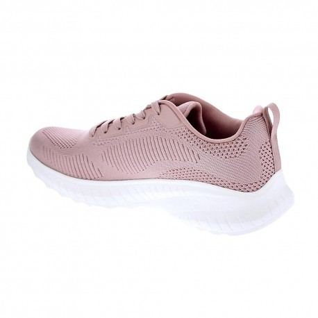 Zapatillas Skechers zapatos Mujer modelo Bobs Squad Rosa 