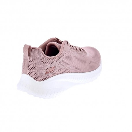 Zapatillas Skechers zapatos Mujer modelo Bobs Squad Rosa 
