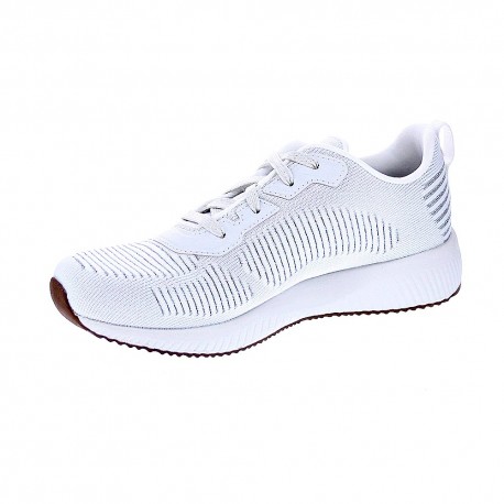 Zapatillas Skechers zapatos Mujer modelo Bobs Squad Blanco 