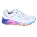 Zapatillas Skechers zapatos Mujer modelo Uno Pop Blanco 