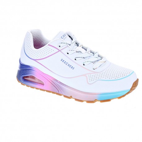 Zapatillas Skechers zapatos Mujer modelo Uno Pop Blanco 