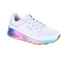 Zapatillas Skechers zapatos Mujer modelo Uno Pop Blanco 