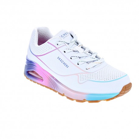 Zapatillas Skechers zapatos Mujer modelo Uno Pop Blanco 