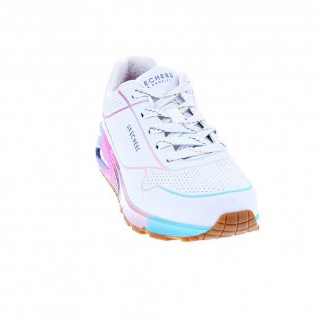 Zapatillas Skechers zapatos Mujer modelo Uno Pop Blanco 