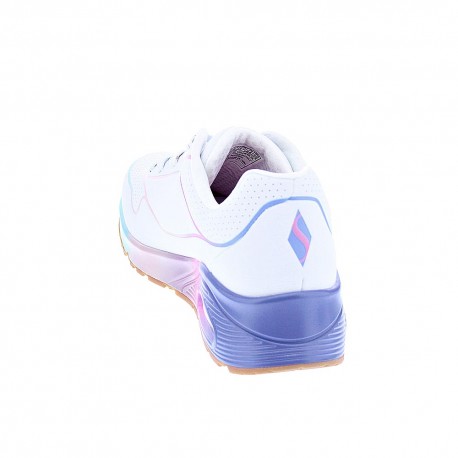 Zapatillas Skechers zapatos Mujer modelo Uno Pop Blanco 