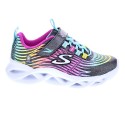 Zapatillas Skechers zapatos Niña modelo Twisty Negro 