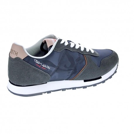 Zapatillas Teddy Smith zapatos Hombre modelo 71414 Negro 