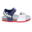 Sandalias Geox zapatos Niño modelo Sandal Chalki Azul 