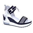 Sandalias Nero Giardini zapatos Mujer modelo E112650D Plata 