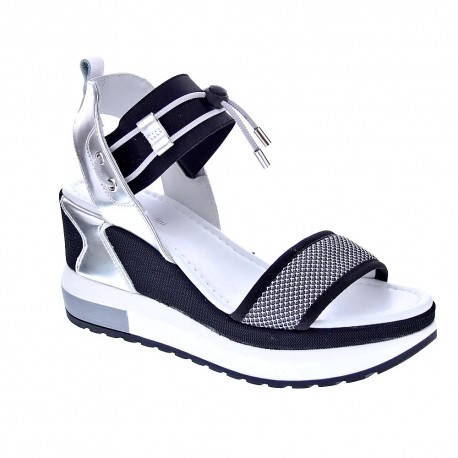 Sandalias Nero Giardini zapatos Mujer modelo E112650D Plata 