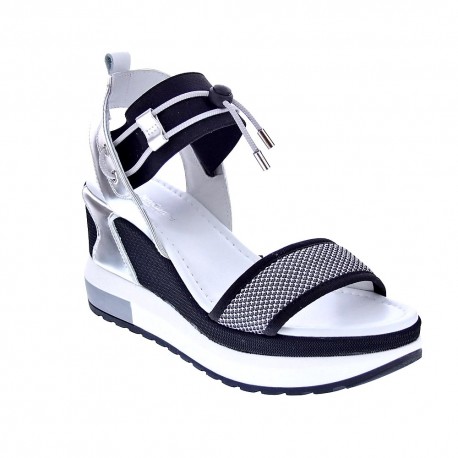 Sandalias Nero Giardini zapatos Mujer modelo E112650D Plata 
