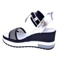 Sandalias Nero Giardini zapatos Mujer modelo E112650D Plata 