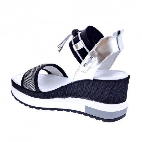 Sandalias Nero Giardini zapatos Mujer modelo E112650D Plata 
