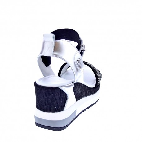 Sandalias Nero Giardini zapatos Mujer modelo E112650D Plata 