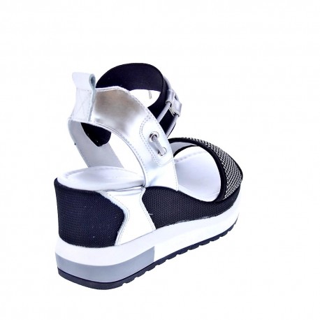 Sandalias Nero Giardini zapatos Mujer modelo E112650D Plata 