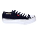 Zapatillas Levis zapatos Niña modelo High Ball Negro 