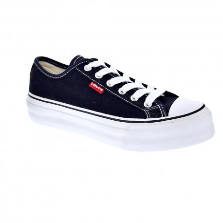 Zapatillas Levis zapatos Niña modelo High Ball Negro 