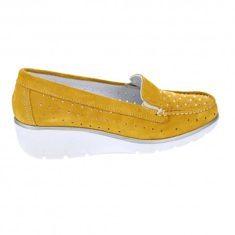 Mocasines Imac zapatos Mujer modelo 155760 Amarillo 