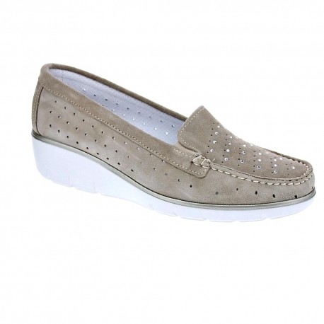 Mocasines Imac zapatos Mujer modelo 155760 Beige 
