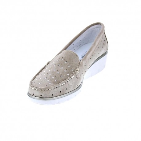 Mocasines Imac zapatos Mujer modelo 155760 Beige 