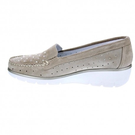 Mocasines Imac zapatos Mujer modelo 155760 Beige 