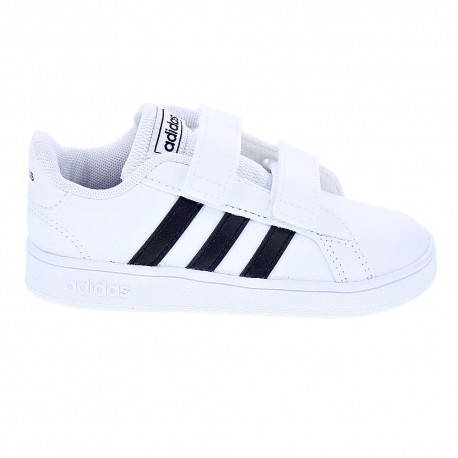 Zapatillas Adidas zapatos Niño modelo Grand Court I Blanco 