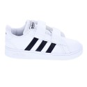 Zapatillas Adidas zapatos Niño modelo Grand Court I Blanco 