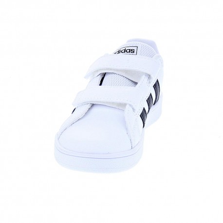 Zapatillas Adidas zapatos Niño modelo Grand Court I Blanco 