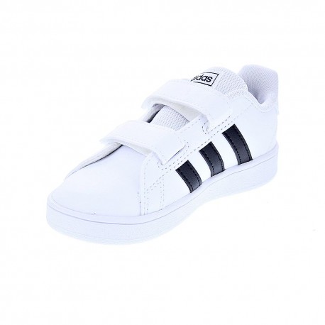 Zapatillas Adidas zapatos Niño modelo Grand Court I Blanco 