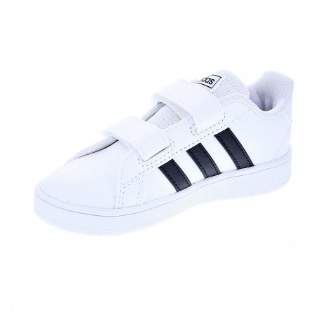 Zapatillas Adidas zapatos Niño modelo Grand Court I Blanco 