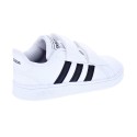 Zapatillas Adidas zapatos Niño modelo Grand Court I Blanco 