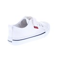 Zapatillas Levis zapatos Niño modelo Vori Blanco 