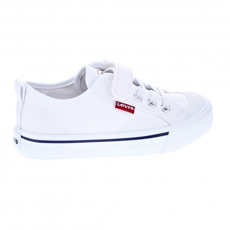 Zapatillas Levis zapatos Niño modelo Vori Blanco 