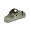 Sandalias Duuo zapatos Mujer modelo Bio Eva Verde Hebillas