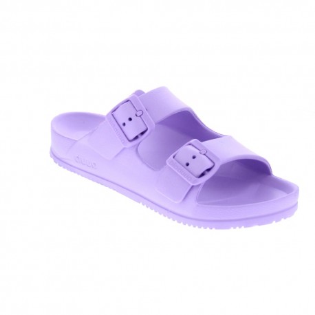 Sandalias Duuo zapatos Mujer modelo Bio Eva Violeta 