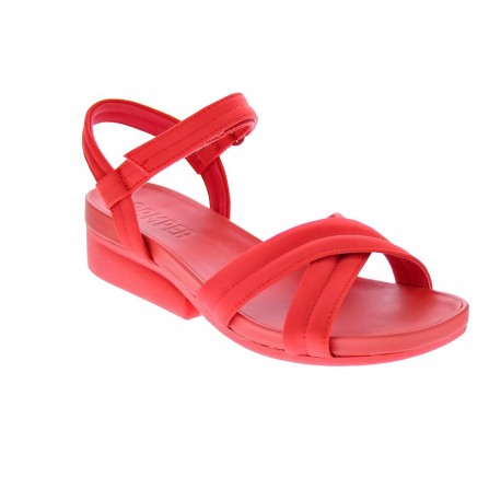 Sandalias Camper zapatos Mujer modelo Kaah Rojo 