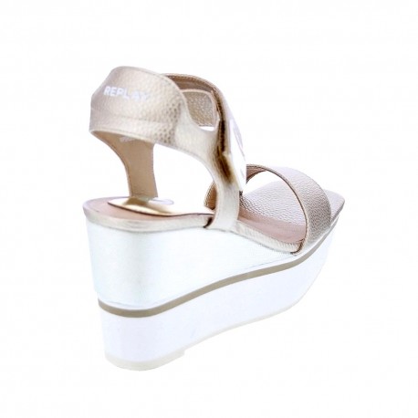 Sandalias Replay zapatos Mujer modelo Ginger Sporty Oro 