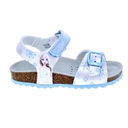 Sandalias Geox zapatos Niña modelo Adriel Plata  2