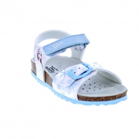 Sandalias Geox zapatos Niña modelo Adriel Plata 
