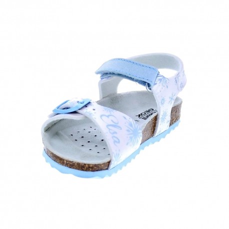 Sandalias Geox zapatos Niña modelo Adriel Plata 