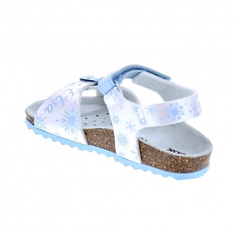 Sandalias Geox zapatos Niña modelo Adriel Plata 