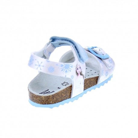 Sandalias Geox zapatos Niña modelo Adriel Plata 